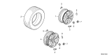 Diagram for 2025 Honda CR-V Hybrid Rims - 42700-3A0-C84