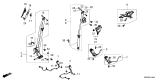 Diagram for Honda CR-V Hybrid Seat Belt - 04829-3D4-A00ZA