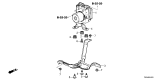 Diagram for 2025 Honda CR-V ABS Control Module - 57100-T95-A01