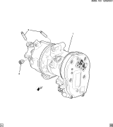 Diagram for Honda Prologue A/C Compressor - 86548133