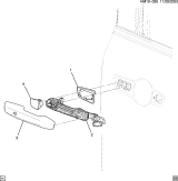 Diagram for Honda Prologue Shock And Strut Mount - 13562691