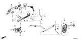 Diagram for 2025 Honda Odyssey Door Lock Cylinder - 04921-THR-A11