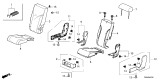 Diagram for 2025 Honda Pilot Seat Cover - 81931-T90-A41ZB