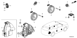 Diagram for 2025 Honda Pilot Car Speakers - 8A440-T90-A31