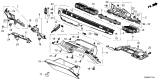 Diagram for 2026 Honda Prelude Glove Box - 77501-T20-A01ZA