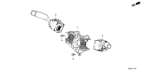Diagram for 2026 Honda Prelude Turn Signal Switch - 35255-T20-C01