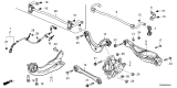 Diagram for 2024 Honda Civic Sway Bar Kit - 52300-T20-A01