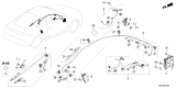 Diagram for Honda Civic Hybrid Antenna - 8B550-T20-A21