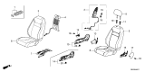 Diagram for 2025 Honda CR-V Hybrid Seat Cover - 81131-3A0-A71ZE