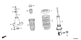 Diagram for 2025 Honda Passport Coil Springs - 52441-TGS-A04