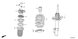 Diagram for 2026 Honda Ridgeline Coil Springs - 51401-T6Z-A02