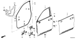Diagram for 2025 Honda CR-V Door Panel - 67050-3A0-A00ZZ