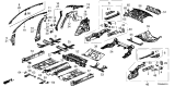 Diagram for Honda Civic Floor Pan - 65120-T20-325ZZ