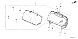 Diagram for 2025 Honda HR-V Instrument Cluster - 78100-3V1-A52