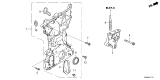 Diagram for 2024 Honda Civic Timing Cover - 11410-66V-A00