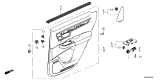 Diagram for 2025 Honda CR-V Power Window Switch - 35780-3A0-A21