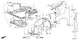 Diagram for 2025 Honda Accord Wheelhouse - 74100-30A-A00