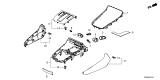 Diagram for 2025 Honda CR-V Consoles - 83432-3B4-H71ZA
