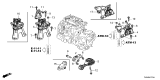 Diagram for 2025 Honda HR-V Motor And Transmission Mount - 50850-T21-A11