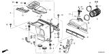Diagram for 2026 Honda HR-V Air Duct - 17244-6CT-A01