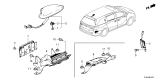 Diagram for 2025 Honda Odyssey Antenna - 8A150-THR-A01ZF