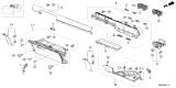 Diagram for 2026 Honda Passport Glove Box - 77501-T90-A01ZA