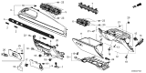Diagram for 2025 Honda HR-V Glove Box - 77501-3W0-A01ZA