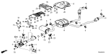 Diagram for 2026 Honda Passport Oxygen Sensor - 36532-6FB-A01