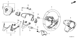 Diagram for Honda CR-V Steering Wheel - 78501-TLB-F00ZA