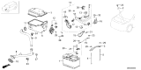 Diagram for 2026 Honda Passport Battery Cable - 32600-T90-A00