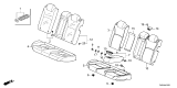 Diagram for 2025 Honda Civic Seat Cover - 82121-T64-A21ZA