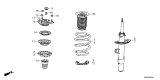 Diagram for 2025 Honda CR-V Hybrid Coil Springs - 51406-3D4-A52