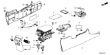 Diagram for 2025 Honda CR-V Cup Holder - 83411-3B4-H21ZA