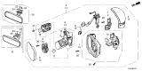 Diagram for 2025 Honda Odyssey Mirror Cover - 76255-THR-A32