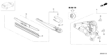 Diagram for 2026 Honda Passport Wiper Blade - 76730-3BM-A01