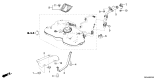 Diagram for 2026 Honda Prelude Fuel Tank Strap - 17521-36W-A00