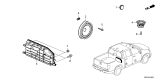 Diagram for 2025 Honda Ridgeline Car Speakers - 8A440-T6Z-A01