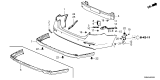 Diagram for 2025 Honda Accord Hybrid Bumper - 04715-30A-A10ZZ