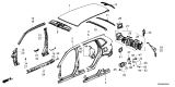 Diagram for 2026 Honda CR-V Fuel Door - 63910-3A0-A00ZZ