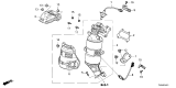 Diagram for 2024 Honda Civic Catalytic Converter - 18150-64S-L10