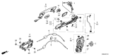 Diagram for 2025 Honda Accord Hybrid Door Lock Cylinder - 04921-30A-A01