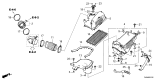 Diagram for 2024 Honda Civic Air Filter - 17220-66V-A00