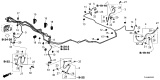 Diagram for 2022 Honda CR-V Hydraulic Hose - 01465-TLA-A01
