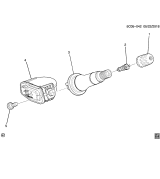 Diagram for Honda Prologue TPMS Sensor - 13556202