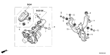 Diagram for 2025 Honda CR-V Hybrid Brake Master Cylinder - 57306-3D4-A00