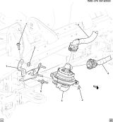 Diagram for Honda Prologue Water Pump - 13547410