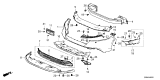 Diagram for 2025 Honda Accord Hybrid Bumper - 04711-30A-A00ZZ