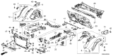 Diagram for 2025 Honda Accord Hybrid Dash Panels - 61100-30B-A00ZZ