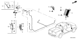 Diagram for 2026 Honda Ridgeline Antenna - 8A150-T6Z-A11ZF