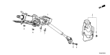Diagram for 2025 Honda CR-V Steering Column Cover - 53320-3A0-A10